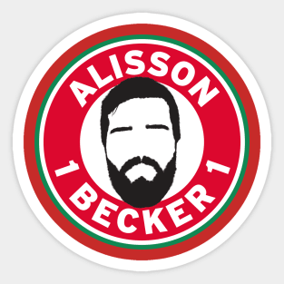 Becker number 1 Sticker